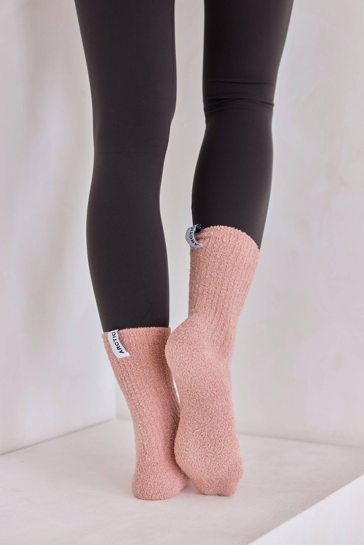 Cosy Socks - 100% Recycled - Muted Pink - AW25