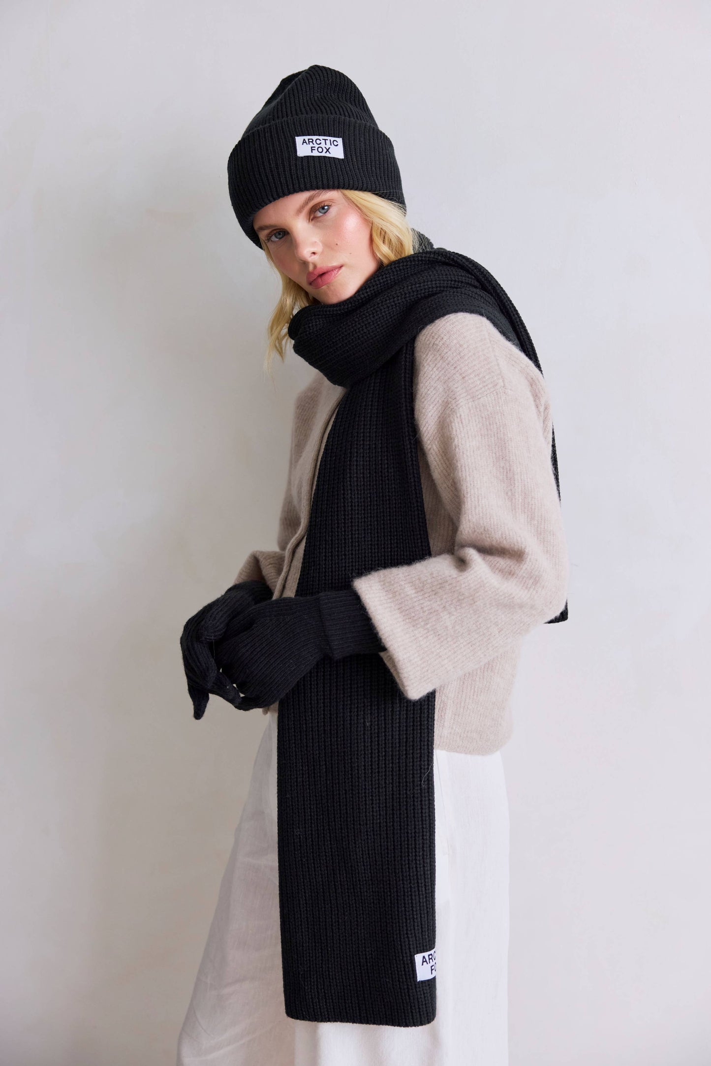 Recycled Bottle Gloves - Black Onyx - AW25