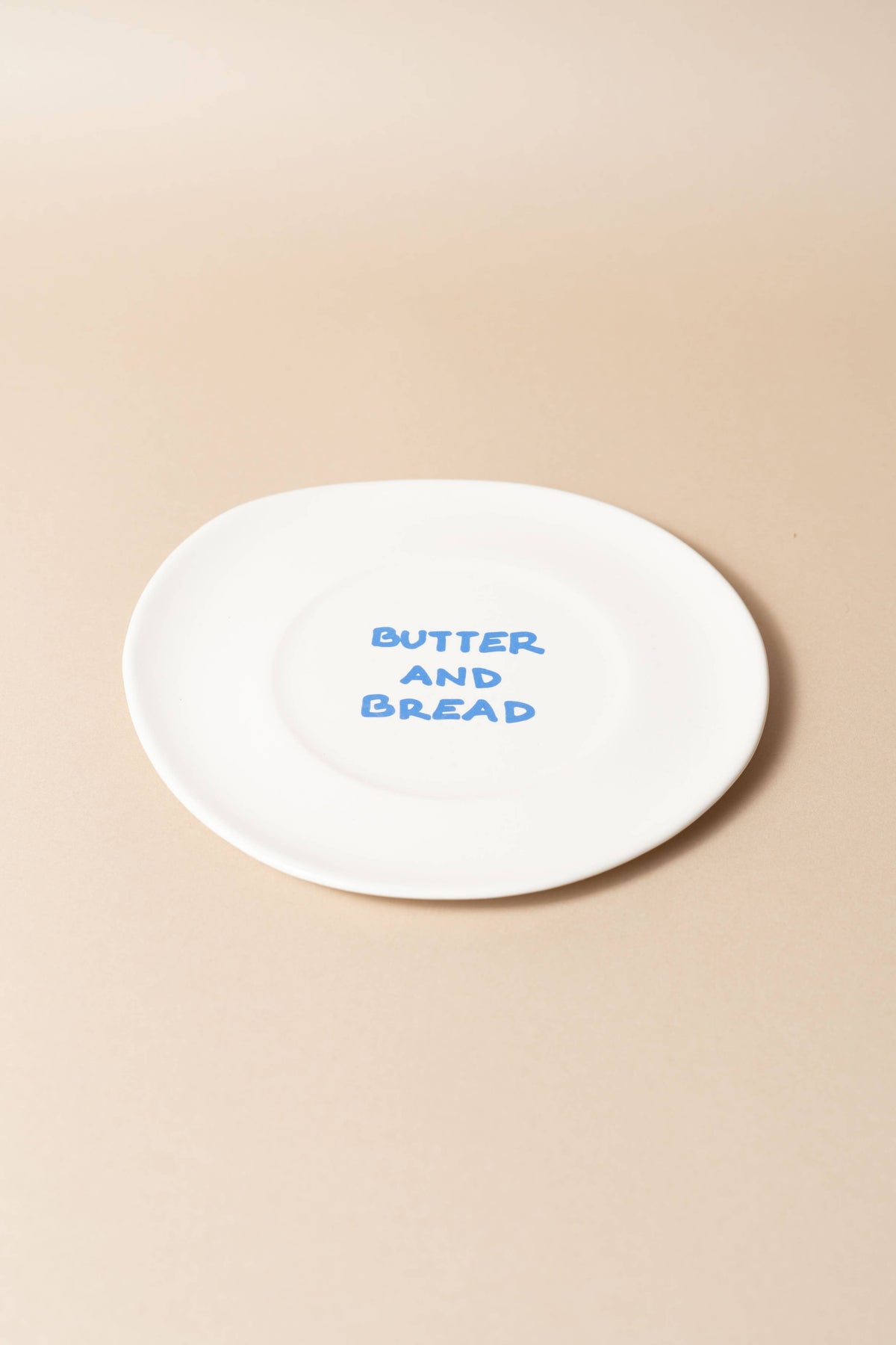 Butter and bread plate