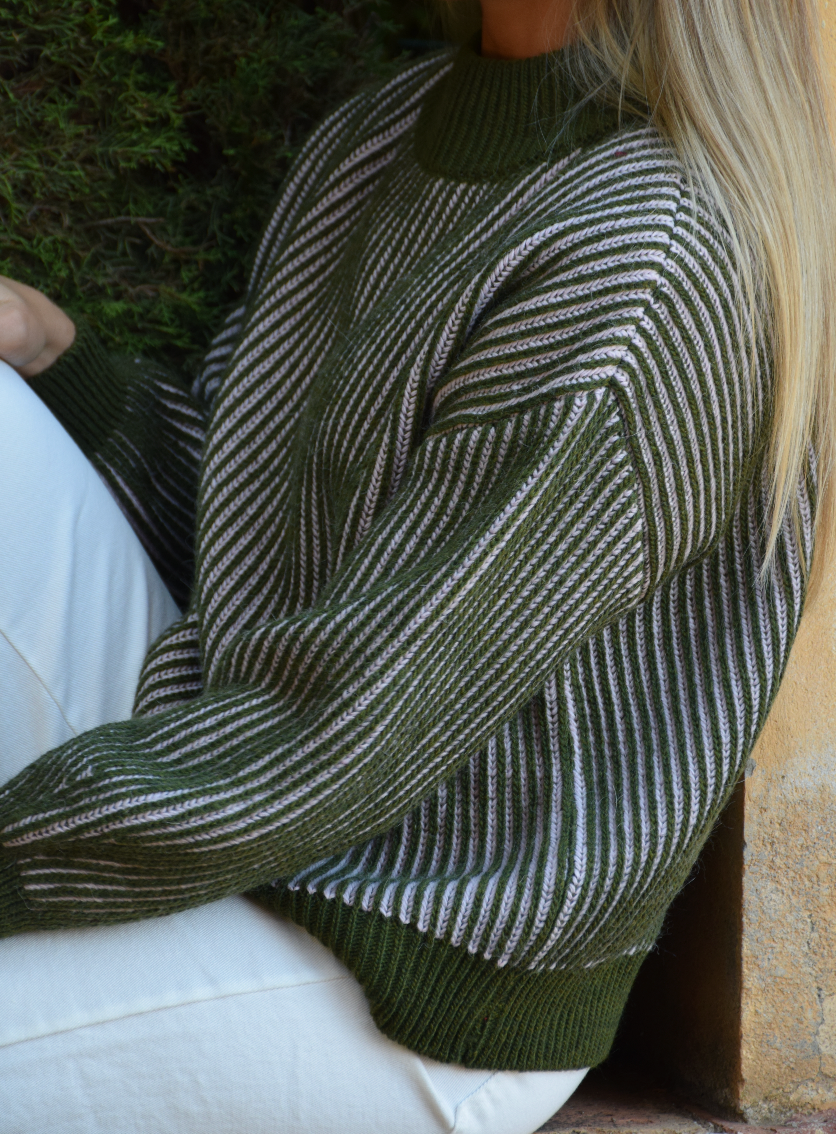 Emma Khaki and Pink Jersey: M