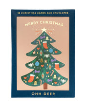 Load image into Gallery viewer, Daria Solak Christmas Card Set - Pack of 12
