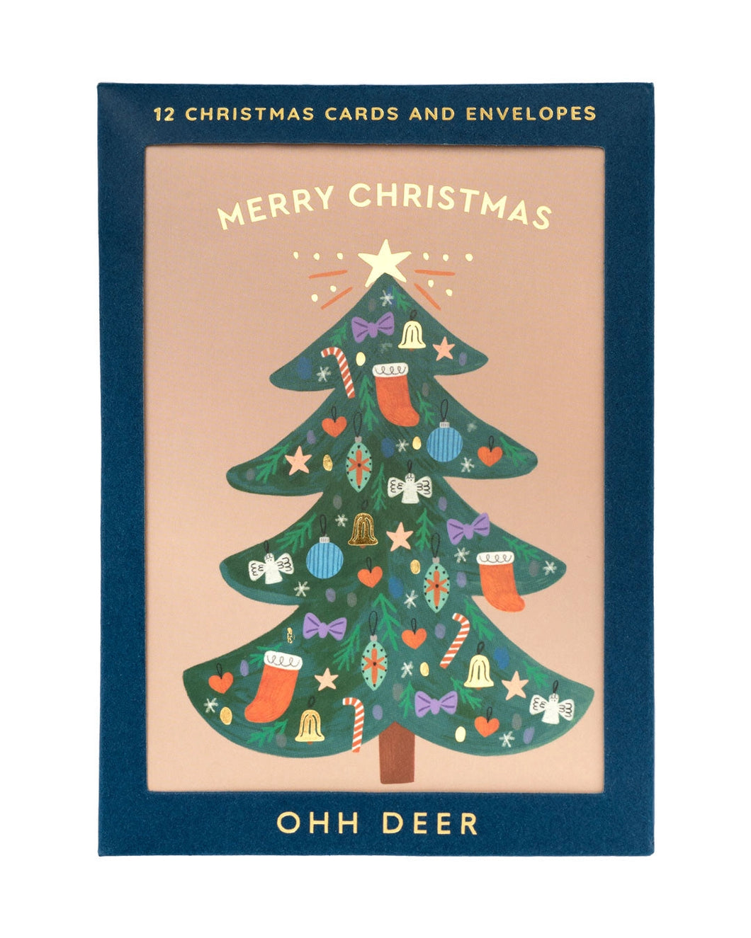 Daria Solak Christmas Card Set - Pack of 12