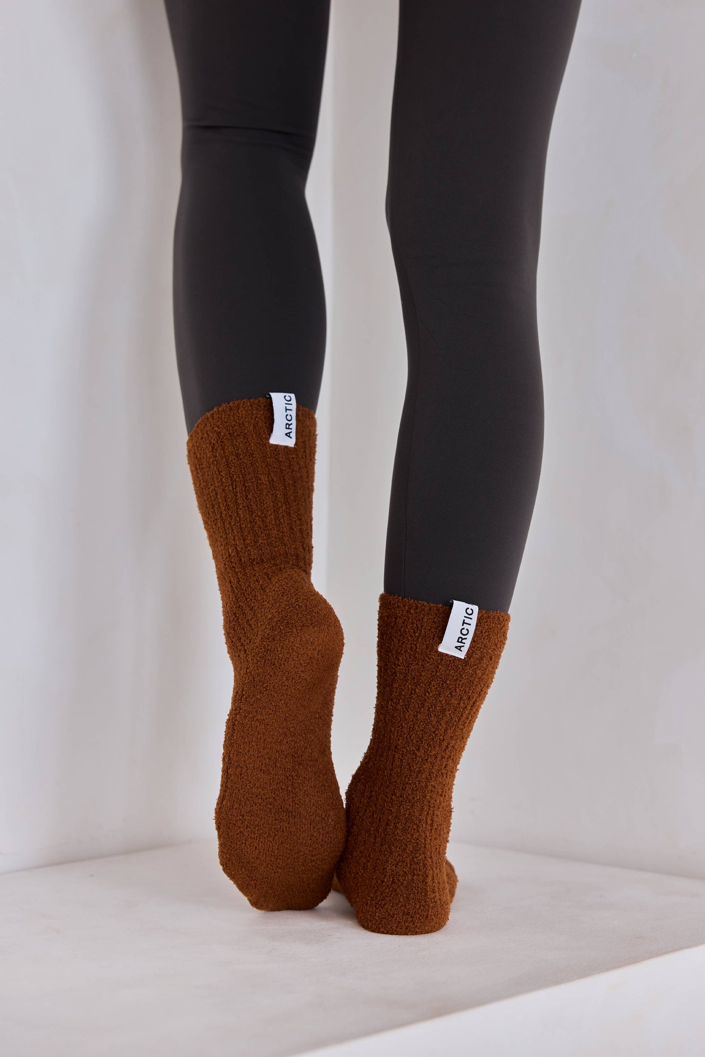 Cosy Socks - 100% Recycled - Sepia - AW25