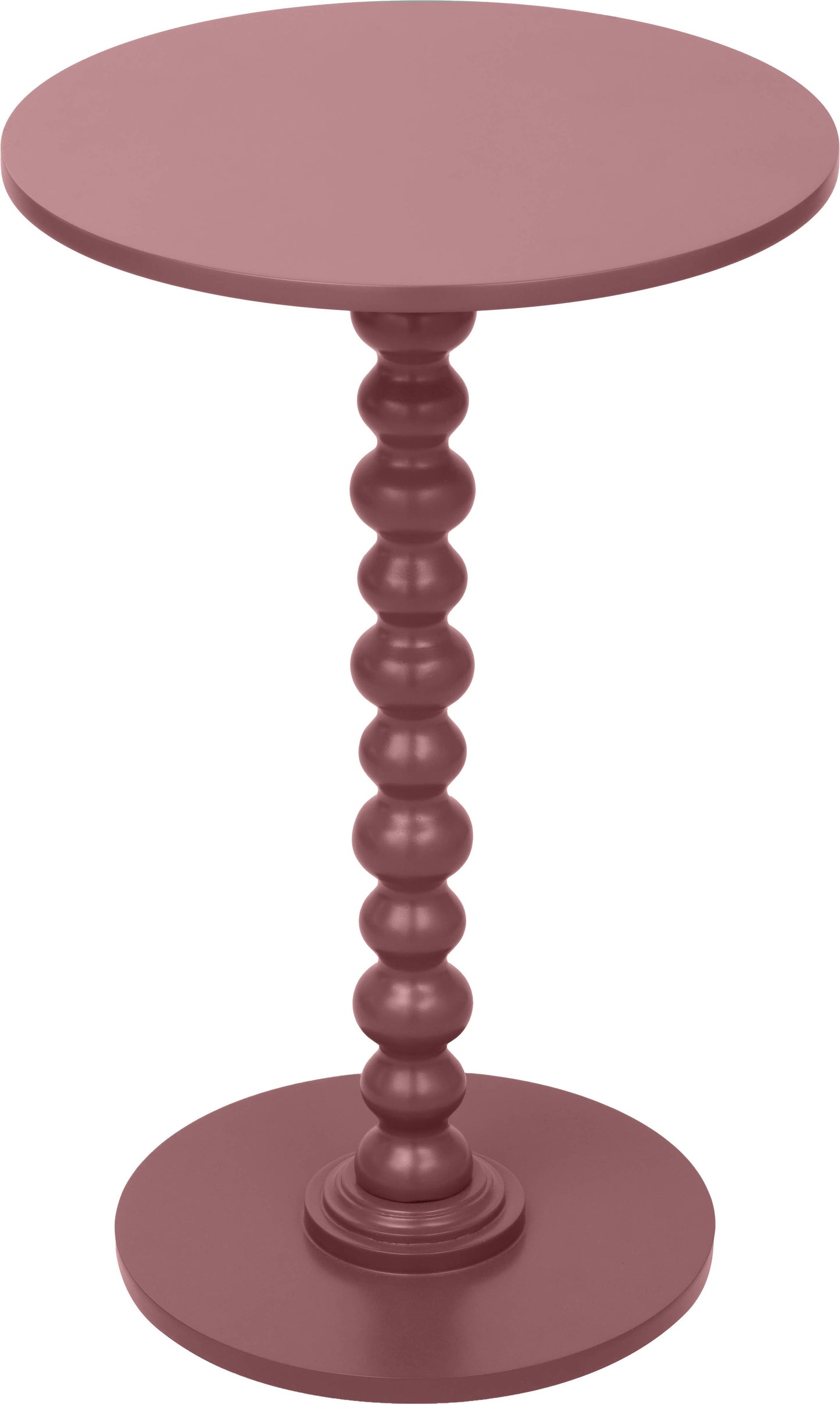 Mulberry Wood Bobble Side Table