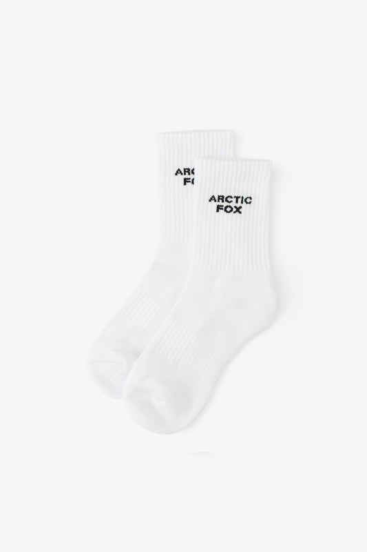 Sporty Socks - 100% Bamboo - White - AW25