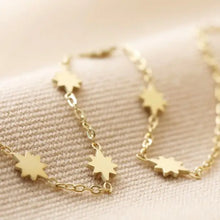 Load image into Gallery viewer, Stainless Steel Starry Anklet in Gold
