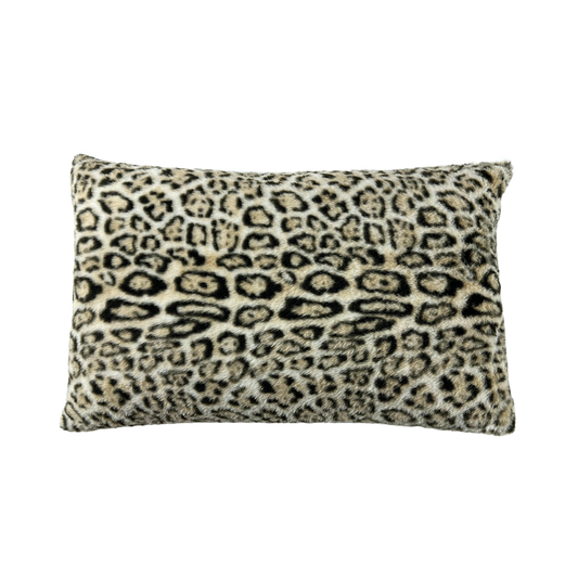 Leopard-style cushion 40x60cm