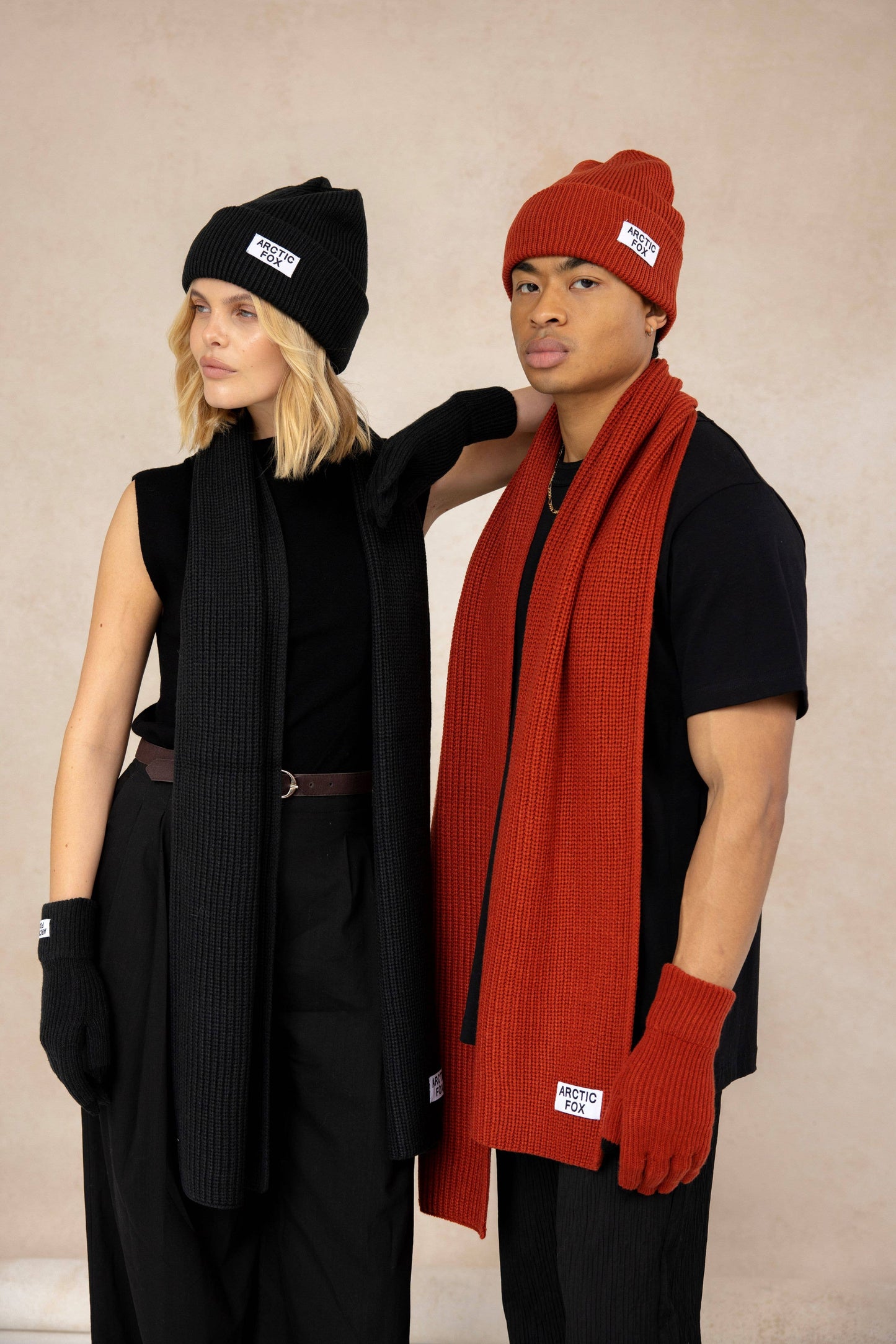 Recycled Bottle Beanie - Deep Terracotta