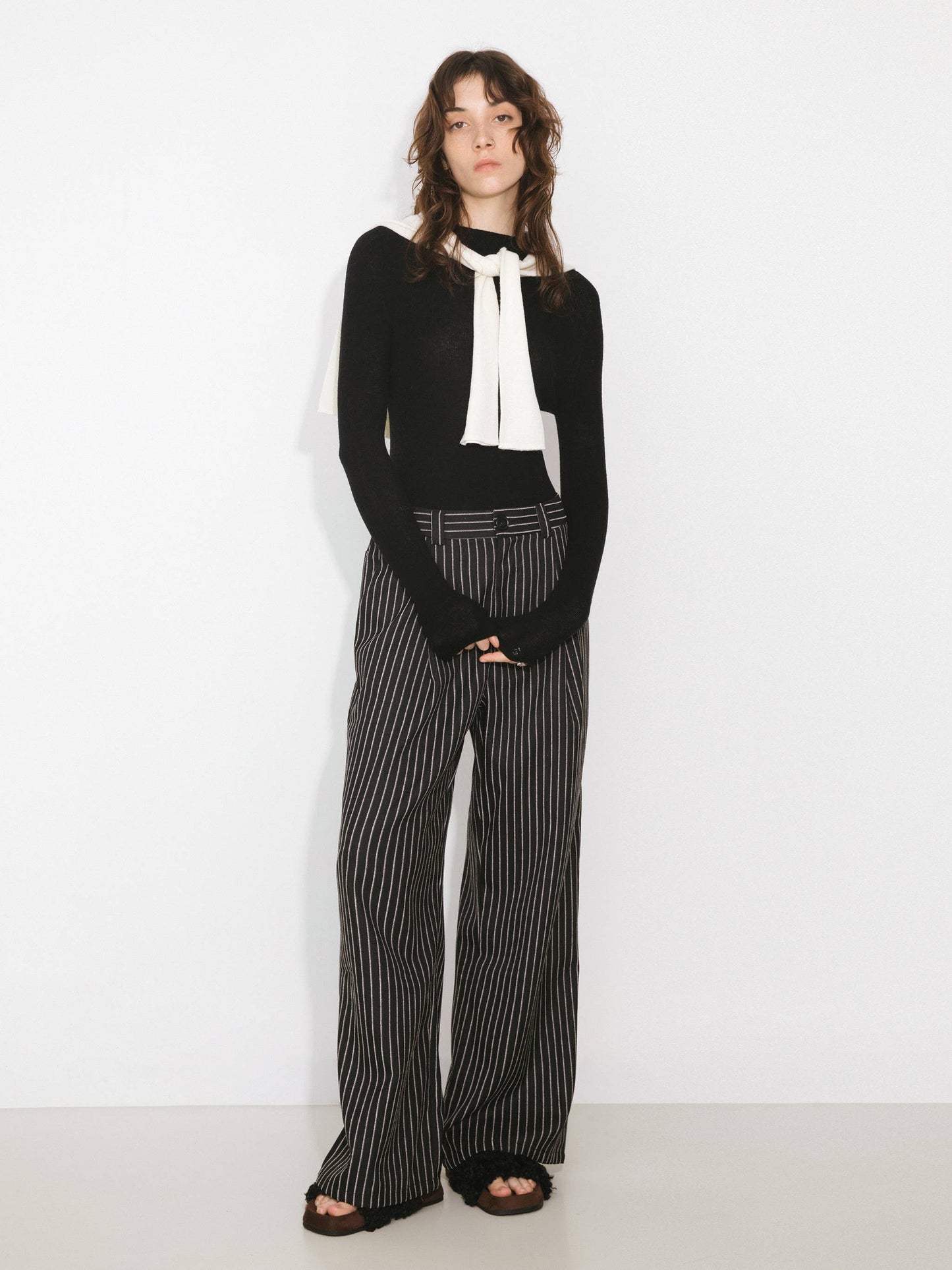 Merino Wool Turtleneck Knitwear Jumper