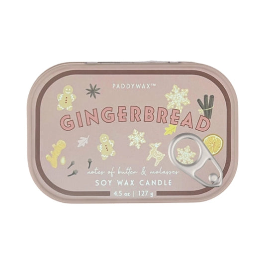 Bistro Tin Candle - Gingerbread
