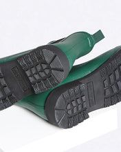 Load image into Gallery viewer, Bobbi Wellington Boot // Alpine Green &amp; Black
