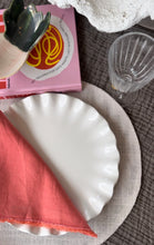 Load image into Gallery viewer, Set of 4 Coral Linen Napkins

