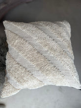 Load image into Gallery viewer, Natural Cotton Tufted Cushion
