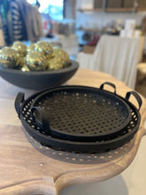Load image into Gallery viewer, Black Rattan Trays
