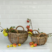 Load image into Gallery viewer, Round Eleda Basket with Handles Set of 2
