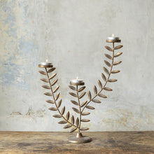 Load image into Gallery viewer, Stem Leaf Candle Holder
