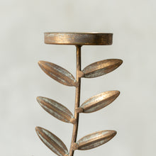 Load image into Gallery viewer, Stem Leaf Candle Holder
