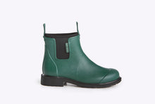 Load image into Gallery viewer, Bobbi Wellington Boot // Alpine Green &amp; Black
