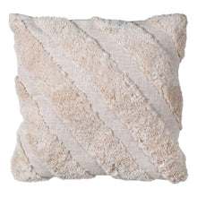 Load image into Gallery viewer, Natural Cotton Tufted Cushion
