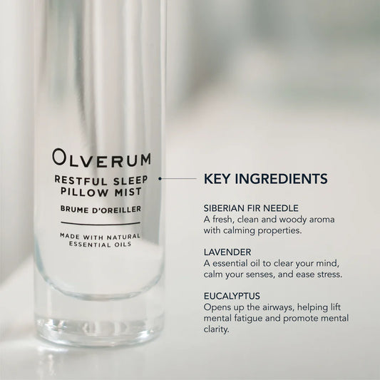 Restful Sleep Pillow Mist 30ml - Olverum