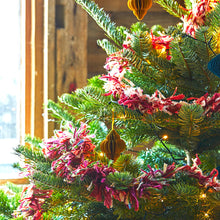 Load image into Gallery viewer, Multi-coloured Upcycled Cotton Fabric Tinsel
