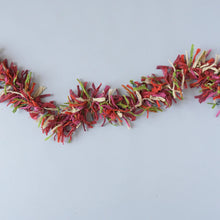 Load image into Gallery viewer, Multi-coloured Upcycled Cotton Fabric Tinsel
