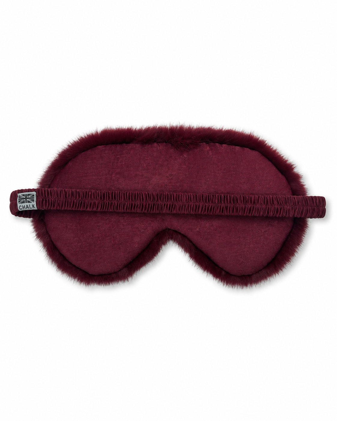 Eye Mask | Faux Fur | Merlot