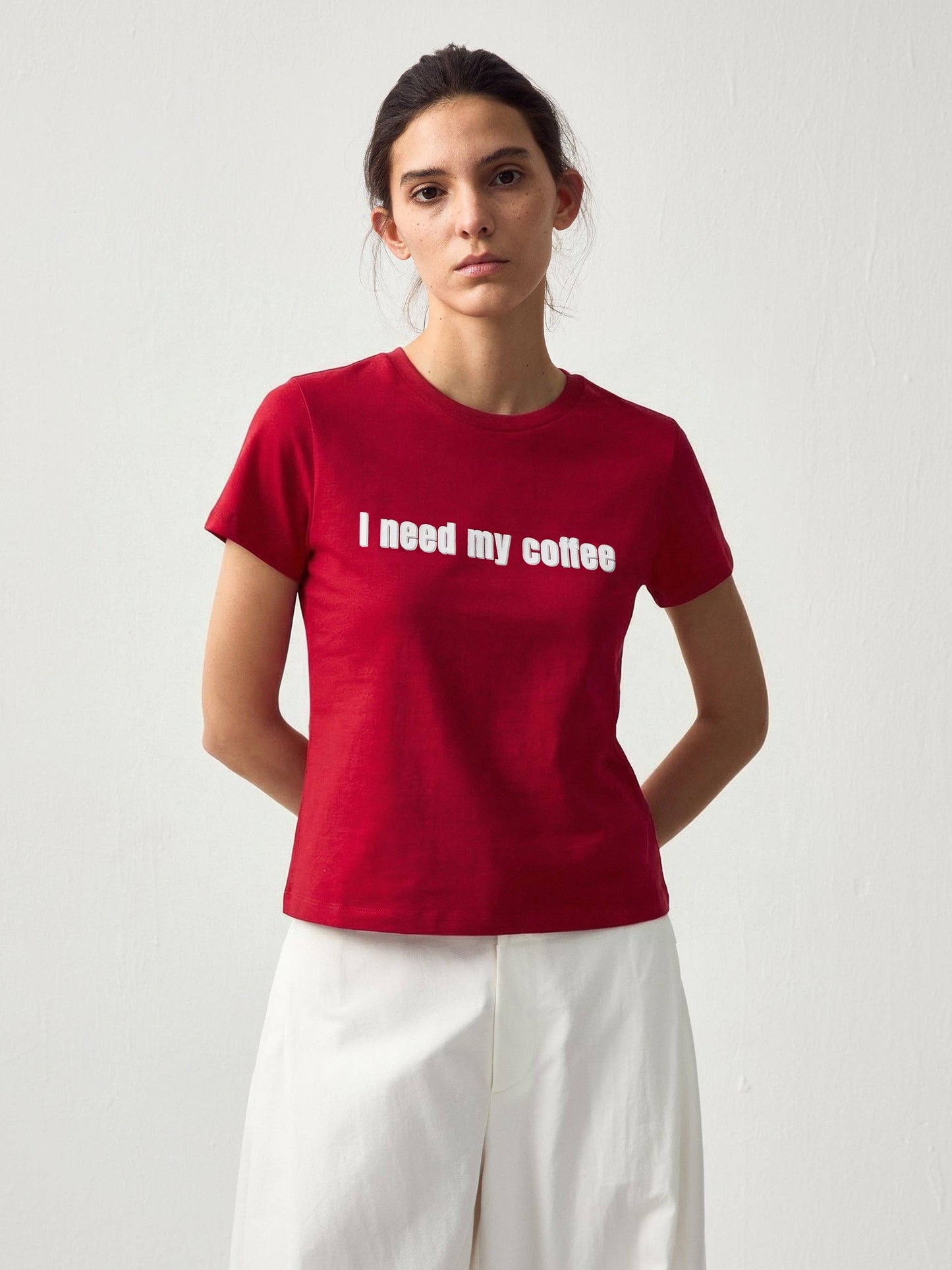 'I need my coffee' T-Shirt
