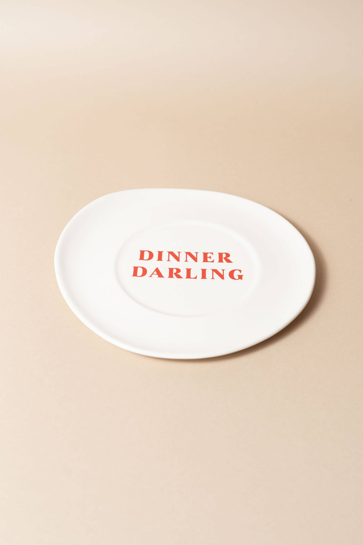 Dinner Darling Plate