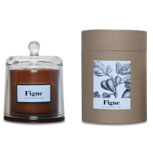 Amber Bell Candle Pm Woody Fig - MarramTrading.com