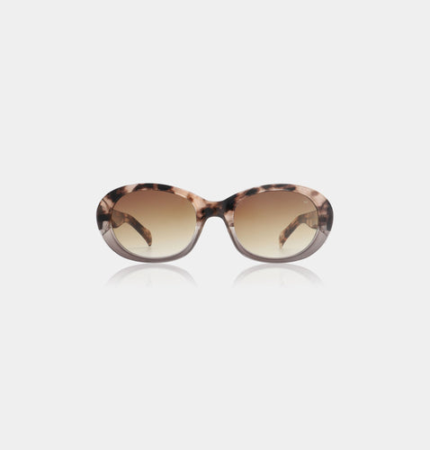 Anma Sunglasses - Coquina / Grey Transparent - MarramTrading.com