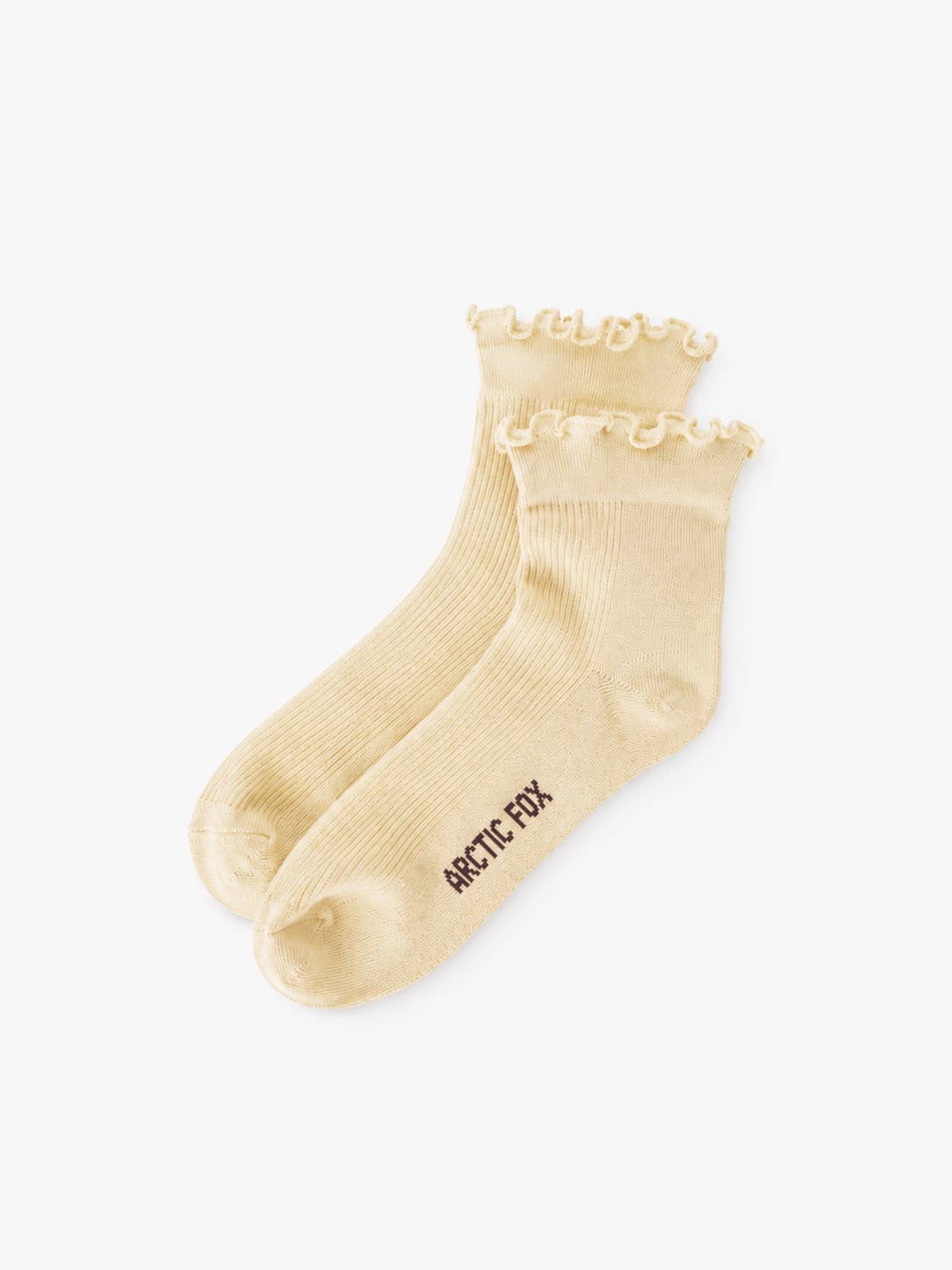 Ruffle Sock - 100% Bamboo - Wax Paper  - AW26