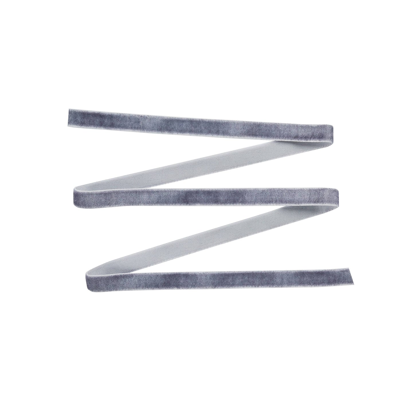 Light Grey Velvet Ribbon (10Mm X 5M)