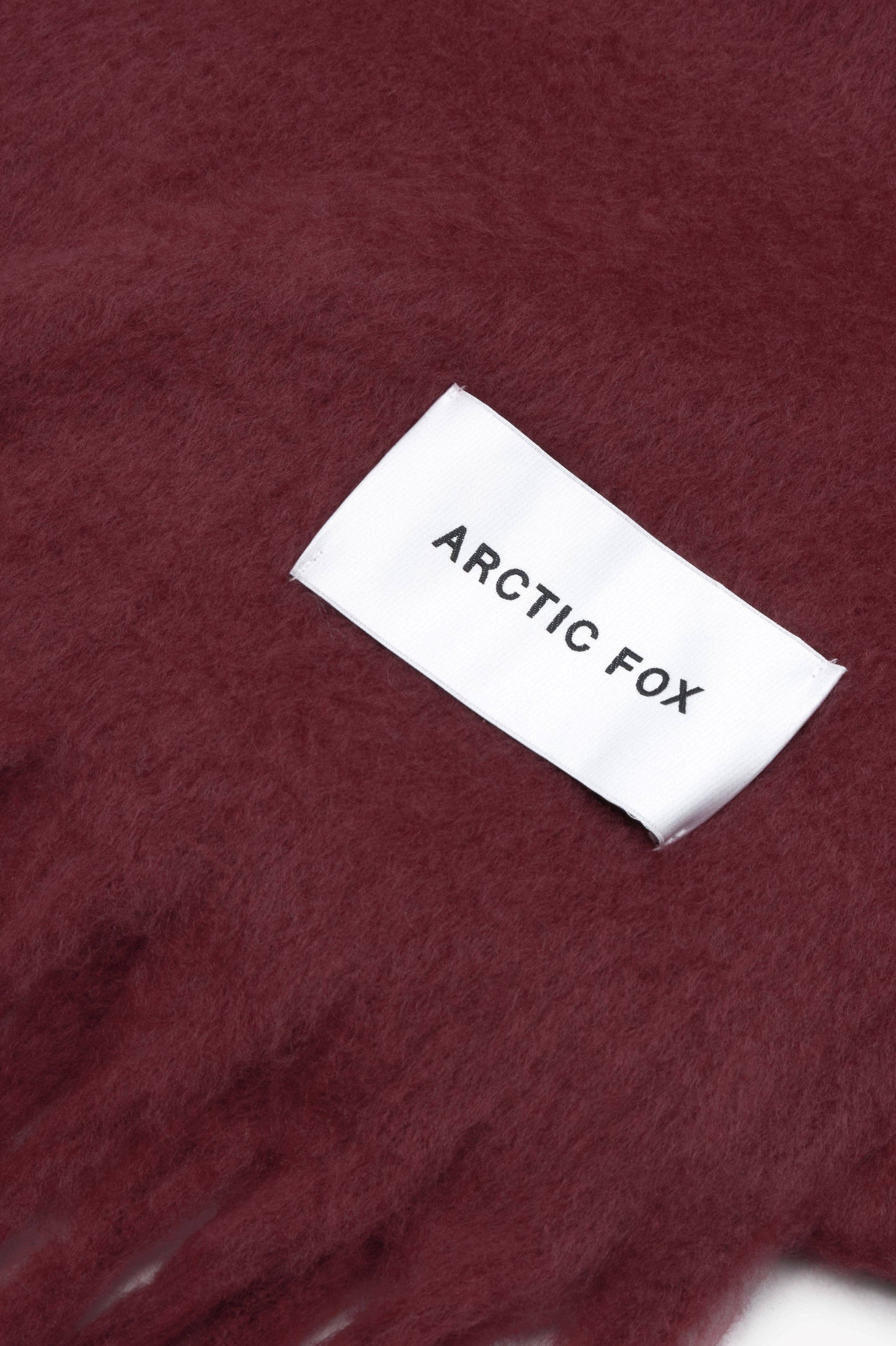The Reykjavik Scarf - 100% Recycled - Burgundy