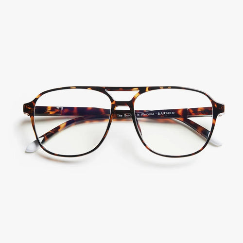 Barner Blue Light Glasses - Brad Glossy Tortoise - MarramTrading.com