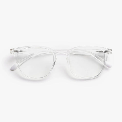 Barner Blue Light Glasses - Dalston Glossy Crystal - MarramTrading.com