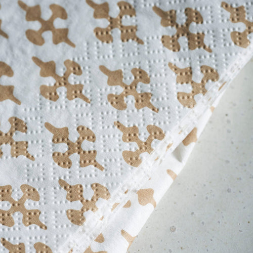 Beige Shield Napkin - MarramTrading.com