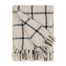 Load image into Gallery viewer, Beni Throw Natural/Black - MarramTrading.com
