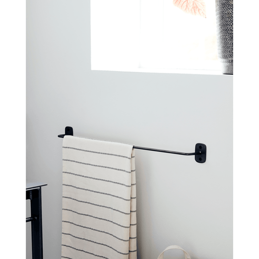 Black Antique Towel Rail - MarramTrading.com