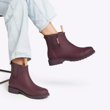 Load image into Gallery viewer, Bobbi Wellington Boot // Dark Cherry - MarramTrading.com
