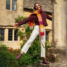 Load image into Gallery viewer, Bobbi Wellington Boot // Dark Cherry - MarramTrading.com
