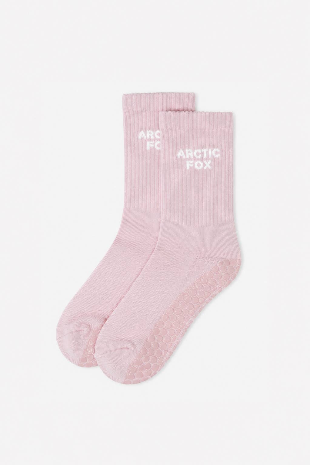 Sporty Pilates Grip Socks - 100% Bamboo  - Pale Lilac - AW26