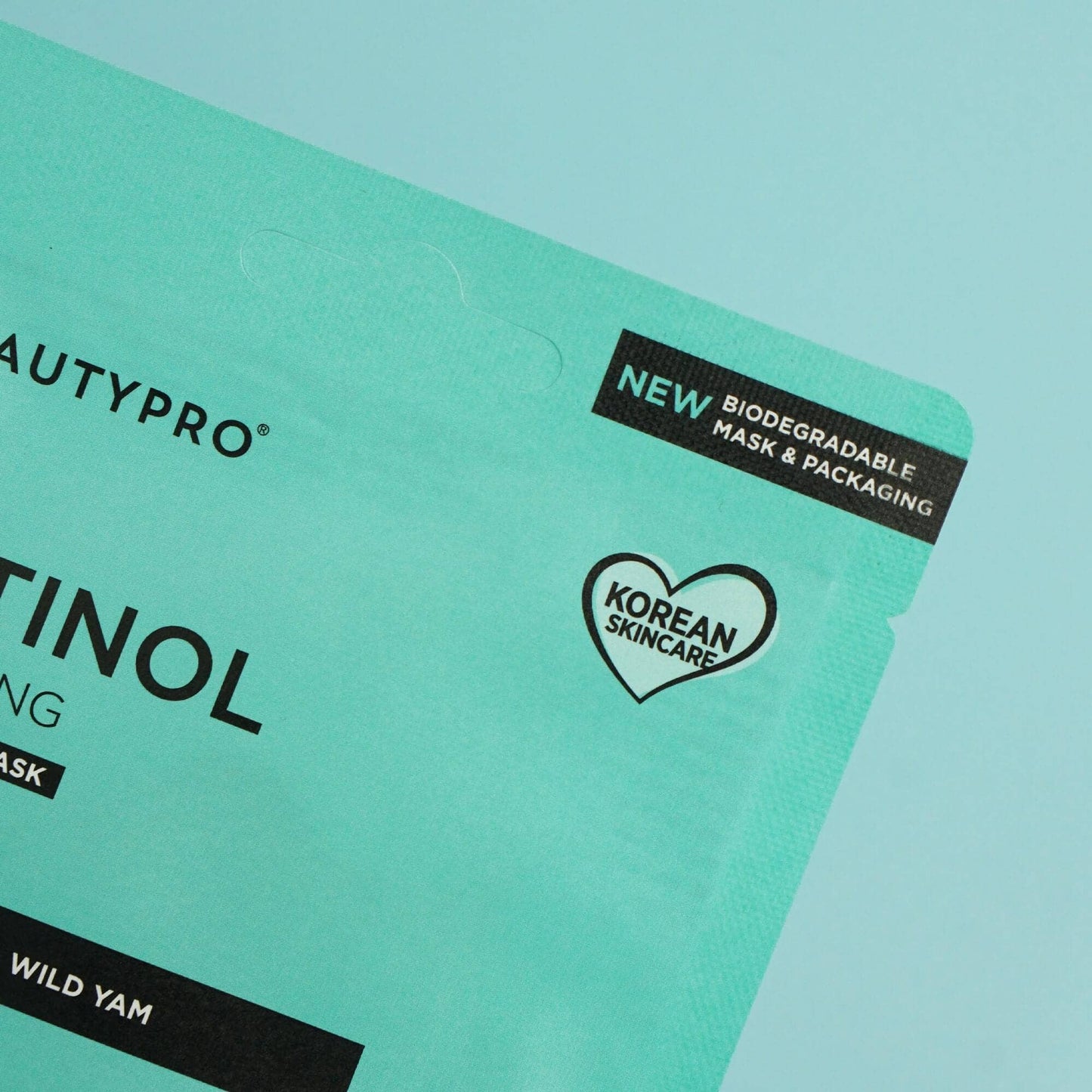 RETINOL Renewing Facial Sheet Mask  - 100% Biodegradable
