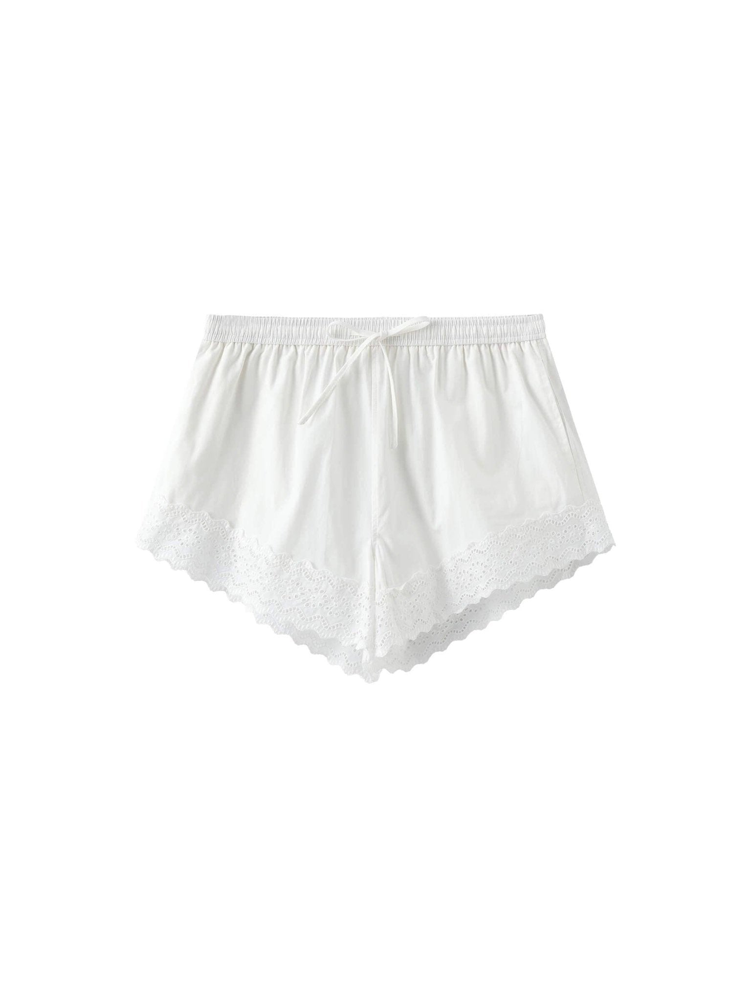 Casual Lace 100% Cotton Shorts - MarramTrading.com