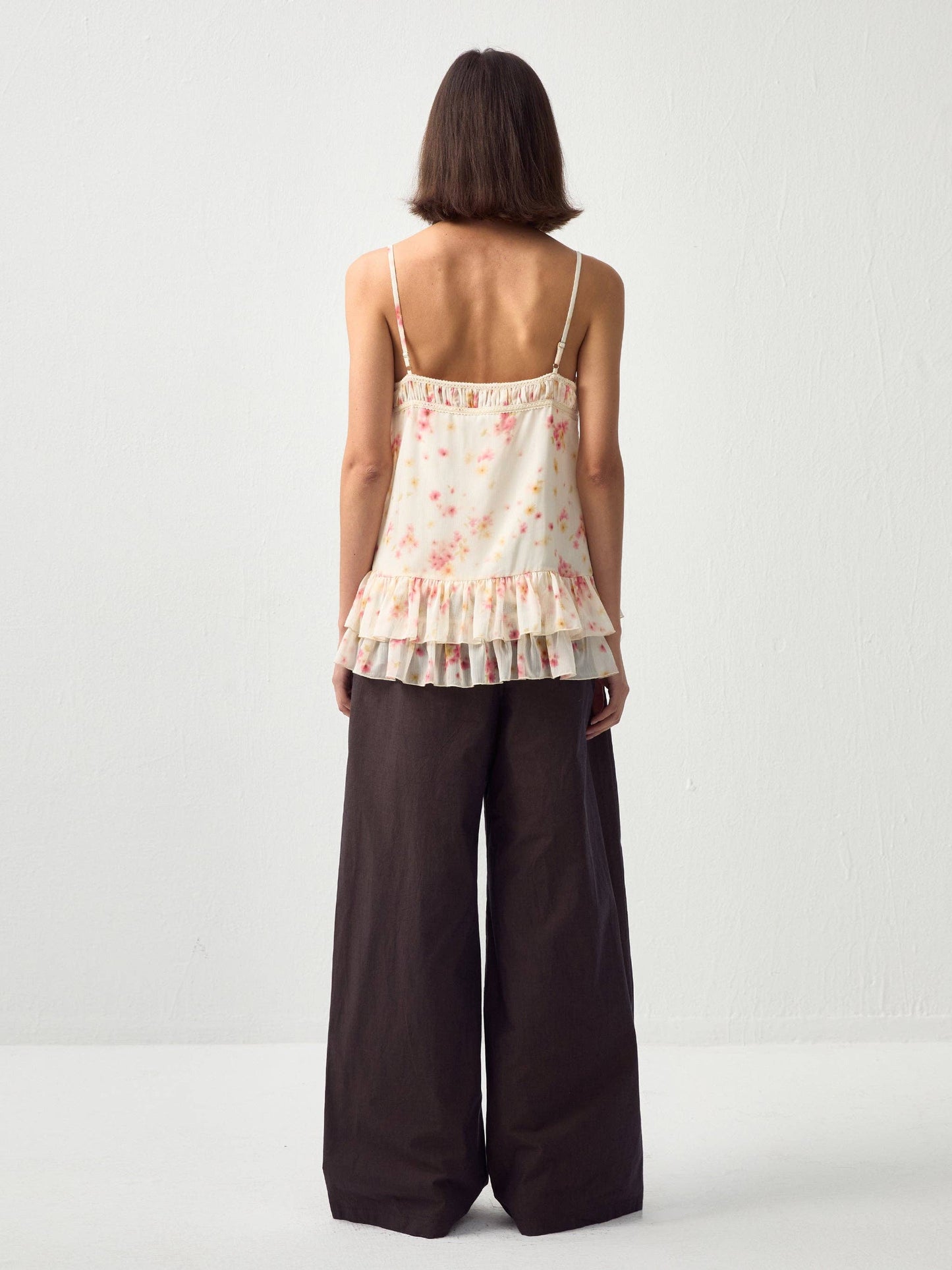 Relaxed Straight-Leg Cotton Trousers