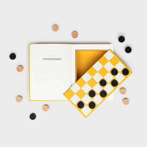 Checkers in A Book - the Games Library - MarramTrading.com