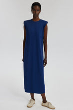 Load image into Gallery viewer, CREW NECK SLEEVELESS DRESS - MarramTrading.com
