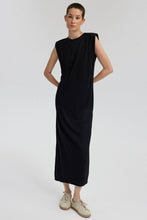 Load image into Gallery viewer, CREW NECK SLEEVELESS DRESS - MarramTrading.com
