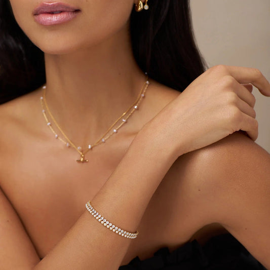 Crystal Tennis Bracelet - MarramTrading.com