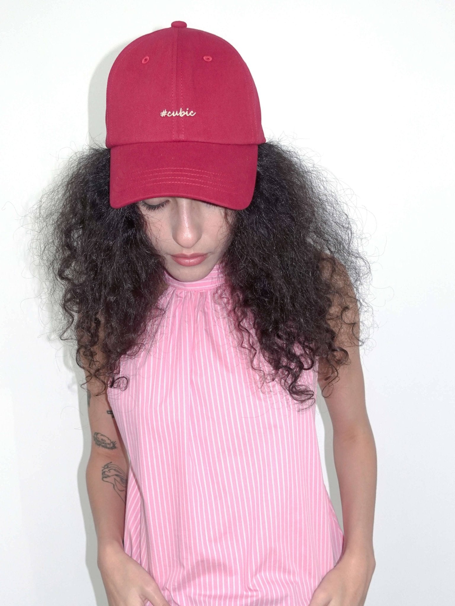 CUBIC Embroidered Solid Color Baseball Cap - MarramTrading.com